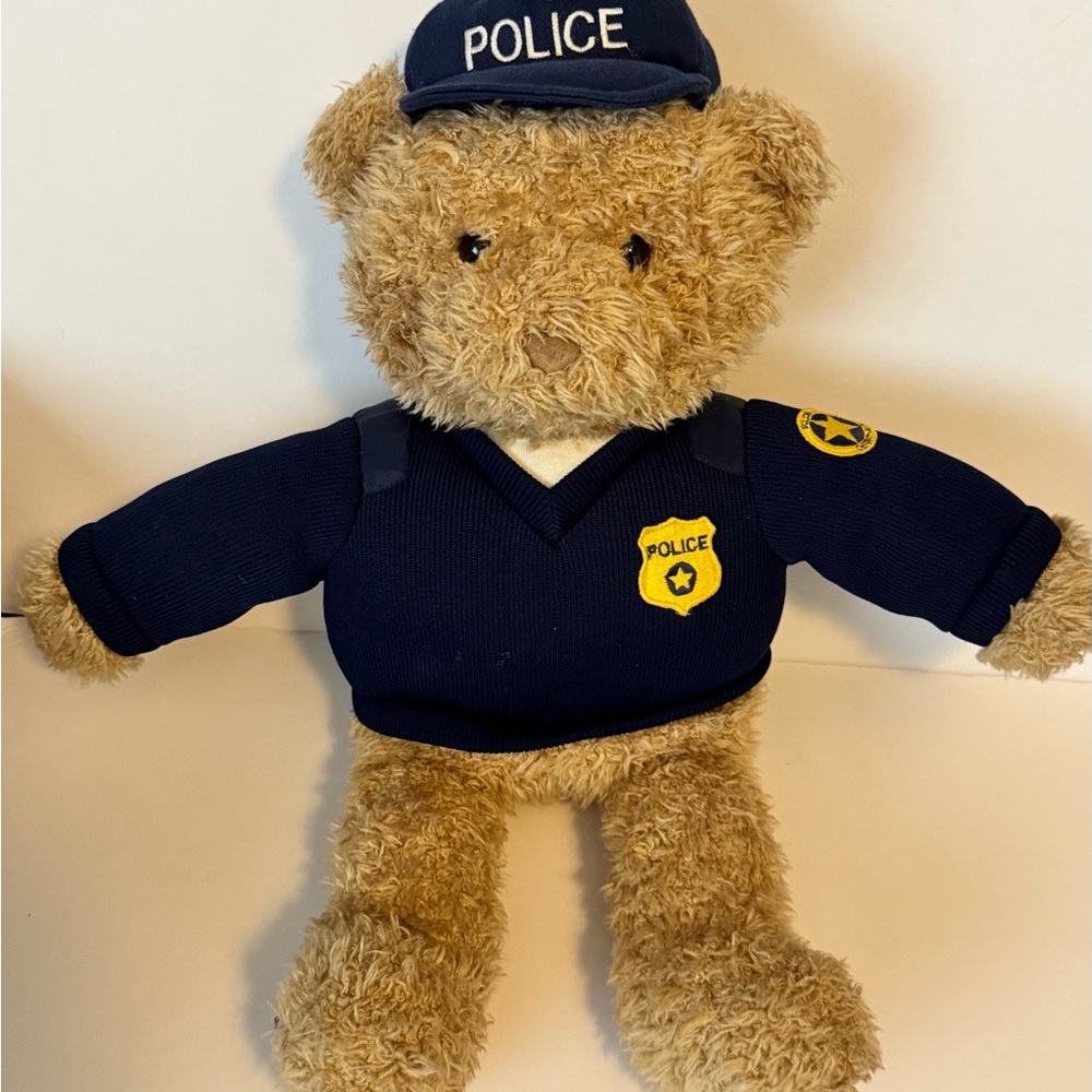 GUND American Heroes‎ First Edition Heads & Tales Police Teddy Bear – [18”] Plus